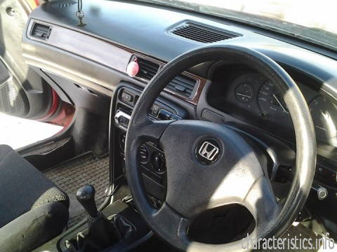HONDA Поколение
 Civic Fastback VII 1.6 16V (110 Hp) Технически характеристики
