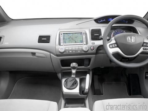 HONDA Generace
 Civic IX Sedan 1.8 i VTEC (142 Hp) MT Technické sharakteristiky
