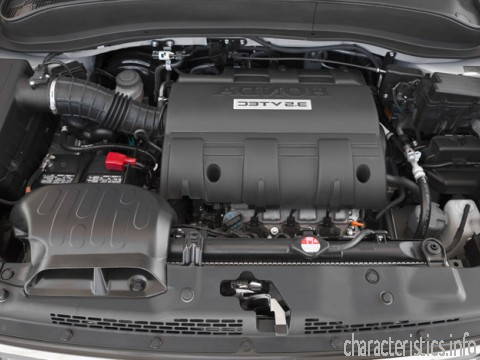 HONDA 世代
 Ridgeline 3.5 i V6 24V (247 Hp) 技術仕様
