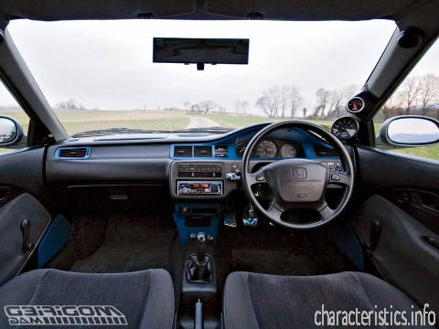 HONDA Generace
 Civic Coupe V 1.6 ESi (125 Hp) Technické sharakteristiky
