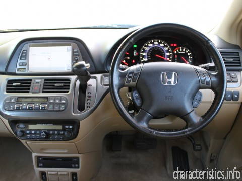 HONDA 世代
 Odyssey III 2.4 i 16V 4WD (160 Hp) 技術仕様
